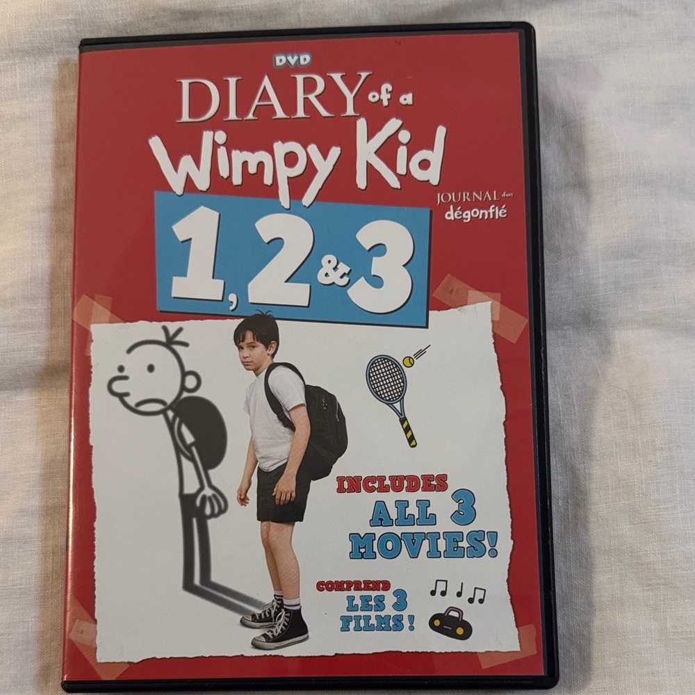 3 DVD set:  Diary of a Wimpy Kid 1, 2 & 3